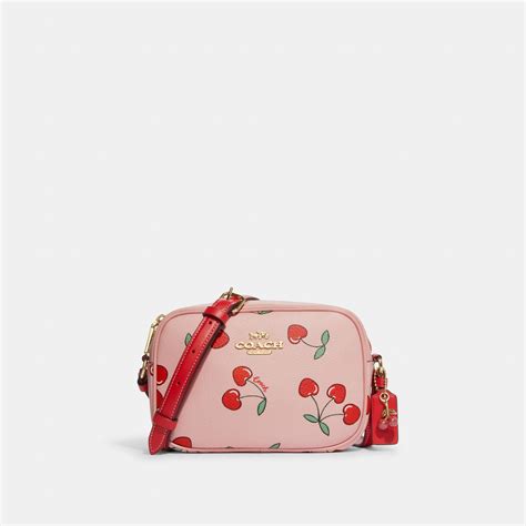 coach outlet cherry print.